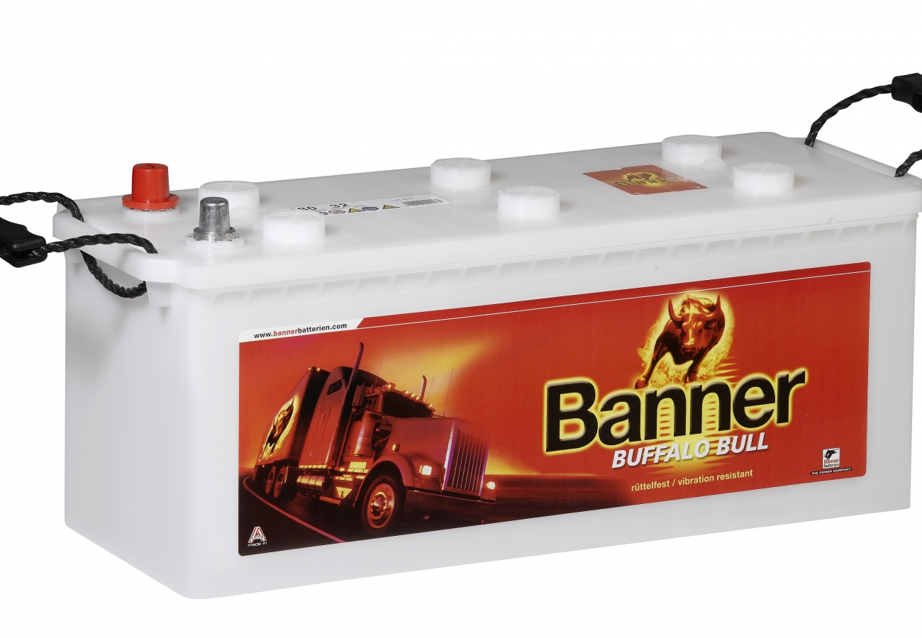 Batterie poids lourds - Engins de travaux publics et autobus BANNER